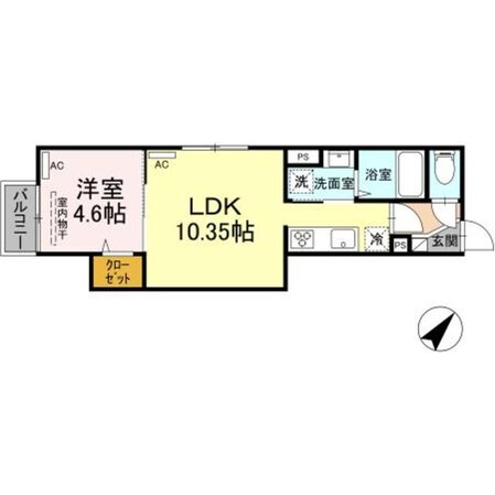 仮）D-Room新宿４丁目の物件間取画像